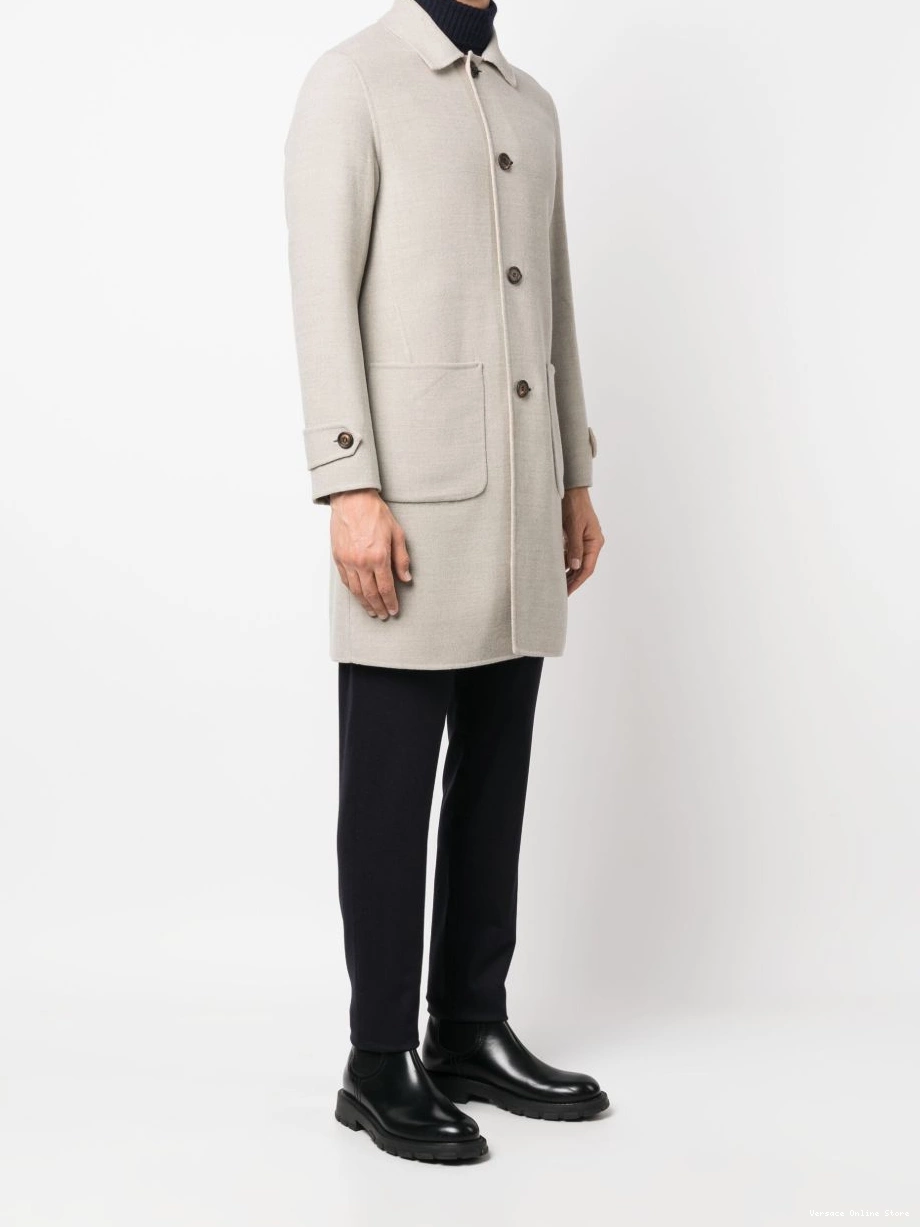 Affordable down button Women Versace coat 0813